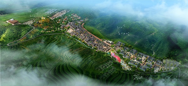 景观设计|陕西灵山·先秦古镇生态文化产业园